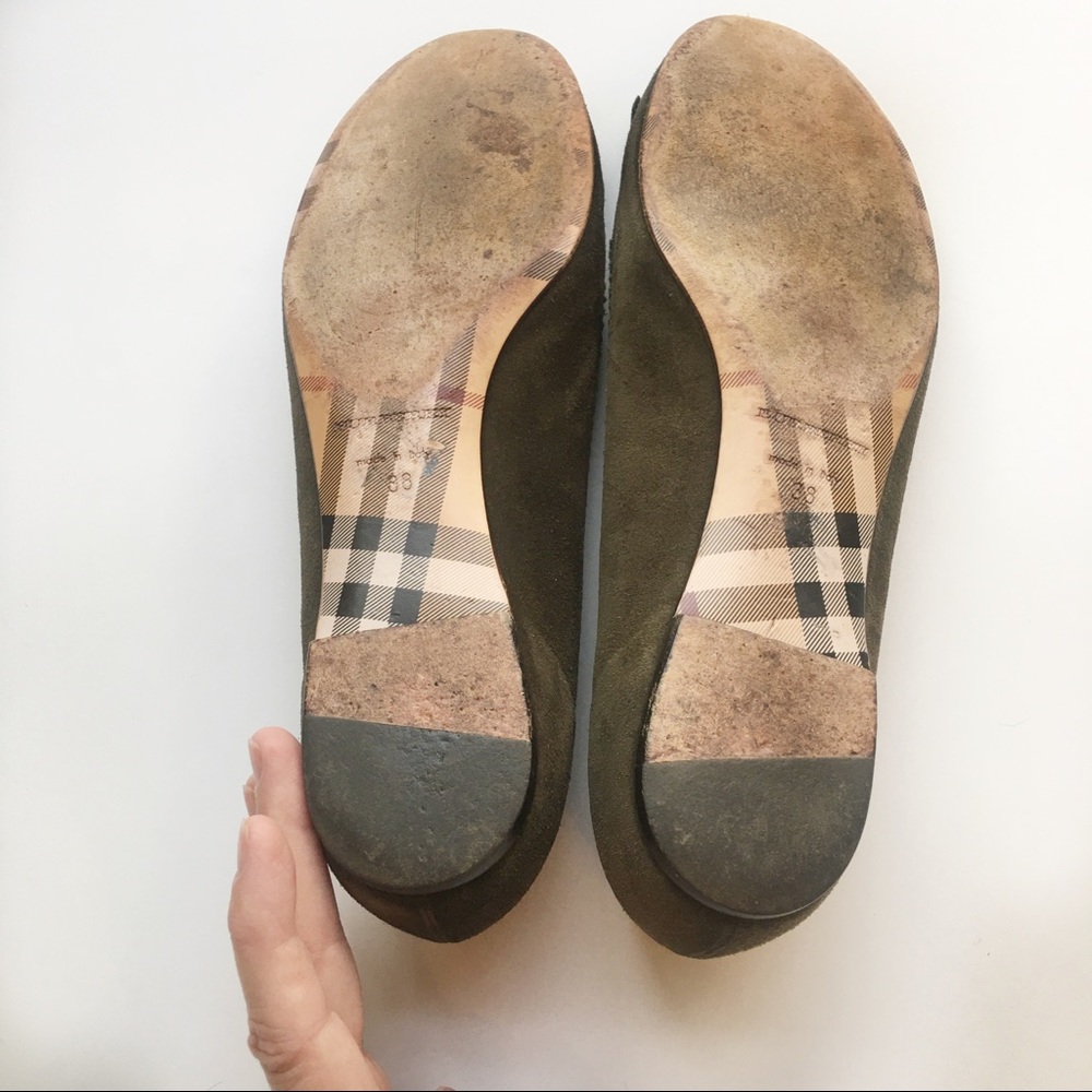 Burberry Suede Flats - Picture 8 of 10
